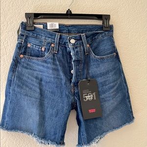 Levi’s mid length shorts